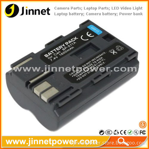Excellent Quality Digital Battery Bp-511a For Canon Camera Fv100 Dm-mv30 Eos-10d